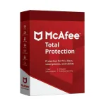 McAfee Total Protection - 5 įrenginių / 1 metai, pasaulinė licencija