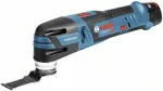Bosch GOP 12V-28 Professional akumuliatorinis daugiafunkcis pjoviklis, 2 x 3.0 Ah ličio jonų akumuliatoriai, L-BOXX