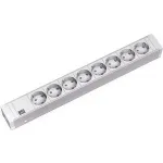 Prailginimas Bachmann 333.001 8 ki&scaron;tukinių lizdų Baltas