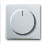 BUSCH JAEGER Bedienelement f&uuml;r Drehdimmer -102 UPalusilber 6540-83-102