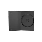 MediaRange DVD SlimBox dėklas, talpa: 1 CD, 1 DVD, 50 vnt. pakuotė, juoda (BOX13-M)
