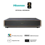 Projektorius HISENSE PT1 3D Smart TV, 16:9 natūralus, Wi‑Fi ir Ethernet, HDR (HLG), HDMI 2.0/2.1, Juodas