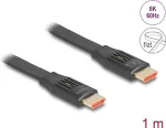DeLOCK HDMI kabelis 1 m Type A Standartinis Juodas 48 Gbit/s