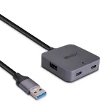 Lindy 5m USB 3.0 &scaron;akotuvas 4 prievadai