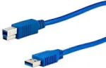 E+P CC 302/2 USB 3.0 laidas, A tipo į B tipo, 2,5 m