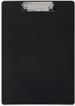 MAUL Kunststoff-Klemmbrett PP, DIN A4, schwarz Klemmweite: ca. 8 mm, Ma&szlig;e: (B)220 x (T)23 x (H)315 mm, - 1 St&uuml;ck (23601-90)