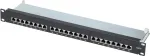 Patch Panel Renkforce 24 prievadų CAT6, 1U (1 HE) struktūriniam kabeliavimui