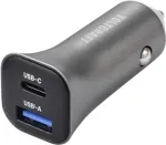 VOLTCRAFT CPS-38W/ 2 VC-RA381 VC-13990870 Automobilinis USB įkroviklis, i&scaron;ėjimo srovė (maks.) 3 A, 2 x USB-A, USB-C&reg; lizdas