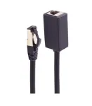 Tinklo kabelis ShiverPeaks BS08-44155 1,5 m Cat8.1 F/FTP juodas