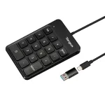 Targus AKP13GL skaitmeninis klaviatūros blokas Universal USB Juoda