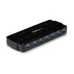 StarTech.com 7 prievadų USB 3.0 &scaron;akotuvas &ndash; stalinis modelis (5 Gbps)