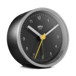 BRAUN BC12SB Kvarcinis žadintuvas juodas, sidabrinis
