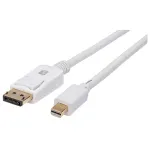 Techly ICOC MDP-030T4K DisplayPort kabelis 3 m Mini DisplayPort Baltas