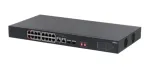 Dahua Technology S3218-16ET-135 tinklo jungiklis, nevaldomas L2, Gigabit Ethernet (10/100/1000), PoE, 1U, juodas