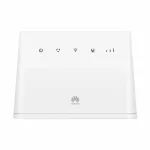 Huawei B311-221 4G LTE mar&scaron;ruto parinktuvas su Wi-Fi, LTE Cat.4 150/50 Mbps, 1x Gigabit Ethernet, 1x POTS, baltos spalvos