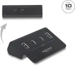 Delock USB 10 Gbps Hub su 2 USB Type-C ir 2 USB Type-A prievadais (64259)
