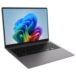 Samsung Galaxy Book6 Enterprise Edition NP744BJG-KA2DE verslo ne&scaron;iojamas kompiuteris, Intel Core Ultra 5 325, 14 colių WUXGA, 16GB LPDDR5X, 512GB SSD, Windows 11 Pro, voki&scaron;ka QWERTZ klaviatūra