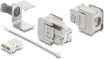 Delock Keystone Modulis RJ45 Moteri&scaron;kas į LSA Cat.6A Ekranuotas su Ekranavimo Pintine, be Įrankių (91084)