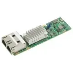 Supermicro AOC-CTGS-I2T-O Micro-LP 10Gb RJ-45 tinklo kortelė su dviem prievadais, PCI Express