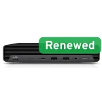 HP Renewed ProDesk 800 G6 stacionarus kompiuteris (B klasė), Intel Core i5-10500, 16 GB RAM, 256 GB SSD, Intel UHD Graphics 630, Windows 11 Pro