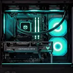 ACTINA PC AMD Ryzen 7 7800X3D 32 GB DDR5-SDRAM 2 TB SSD NVIDIA GeForce RTX 5080 Windows 11 Home Midi Tower Black