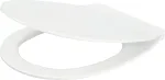DEANTE Slim Soft-Close tualeto dangtis &ndash; Duroplast, baltas, D formos, Quick Release