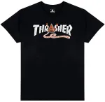 Thrasher x Toy Machine T-Shirt Pyramid Black M
