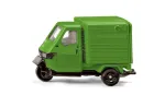 SIKU Piaggio Ape Verde (Žalia) 1:50 Liejamo Modelio Transporto Priemonė