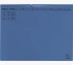Exacompta 370307B Įprastas dokumentų segtuvas &ndash; mėlynas kartonas 320 g/m&sup2;, 265&times;316 mm