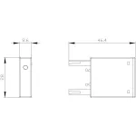 Siemens Įtampos ribotuvas 3RT2916-1LM00, varistorius, 24 V AC/DC, skirtas SIRIUS 3RT2 kontaktoriui S00 dydžio