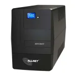 ALLNET UPS 1000VA Line-Interactive USB LCD Display &ndash; (Offline) UPS &ndash; 26 min (ALL91000T)