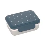 L&auml;ssig Happy Prints vaiki&scaron;ka nerūdijančio plieno prie&scaron;piečių dėžutė, 1 l, 17 x 13 x 6 cm, PP dangtelis su silikoniniu žiedu, tamsiai mėlyna