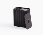 Joseph Joseph Tota Twin Luxe 90L skalbinių rū&scaron;iuotuvas juodas