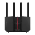 ASUS RT-BE92U belaidis mar&scaron;rutizatorius 10 Gigabit Ethernet Tri-band (2,4 GHz / 5 GHz / 6 GHz) Juodas