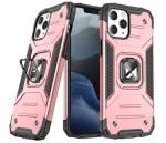 Wozinsky Apple iPhone 13 Pro Ring Armor Case Kickstand Tough Rugged Pink