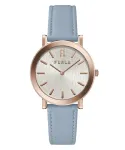 FURLA moteri&scaron;kas laikrodis Arco Chain WW00003005L3 38mm rožinio aukso spalvos nerūdijantis plienas