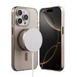 Crong Clear MAG Pro Dėklas, skirtas iPhone 15 Pro su MagSafe (Desert)