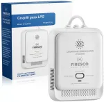 FIRESCO Propane Gas Sensor JY-ZL2010 &ndash; LPG/Butano detektorius su garsiniu ir vaizdiniu signalu, montuojamas ant sienos, CE/RoHS