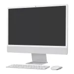 &ldquo;Apple iMac 24-inch 2024 M4 8-Core CPU 8-Core GPU 16GB RAM 512GB SSD Silver German Keyboard&rdquo;