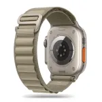 TECH-PROTECT NYLON PRO Apple Watch 6 / 7 / 8 / 9 / 10 / SE / Ultra 1 / 2 (44 / 45 / 46 / 49 mm) Titanium/Olive