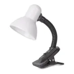 Avide Basic Clipbar Max 60W Užsegama stalinė lempa juoda