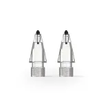 Metapen Air-Flex Tips - Transparent (4-Pack) &ndash; keičiamos ra&scaron;iklio antgalės, skirtos Metapen Pencil A8, A11, M1