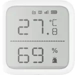 Hikvision DS-PDTPH-E-WE AX PRO temperatūros ir drėgmės jutiklis