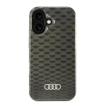 Audi IML Stitching Pattern MagSafe Hard Case, skirta Apple iPhone 16 6,1 inch - juoda