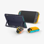 Spigen Nano Pop dėklas, skirtas Nintendo Switch 2, Blueberry Navy