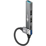 Goobay Slim 4-Port USB-Hub USB-A į USB-C&trade;/USB-A, USB 3.2 (74458)