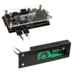 Lamptron TC20 PCI ventiliatorių ir RGB LED valdiklis, juodas