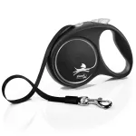 Flexi Black Design L 5 m &scaron;unų i&scaron;traukiamas pavadėlis