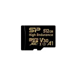 Silicon Power High Endurance microSDXC 64GB atminties kortelė su adapteriu (SP064GBSTXDV3V1HSP)