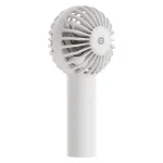 CONCEPTRONIC AERIVA01W Mini ne&scaron;iojamas ventiliatorius baltas &ndash; įkraunamas, 3 greičiai, USB-C